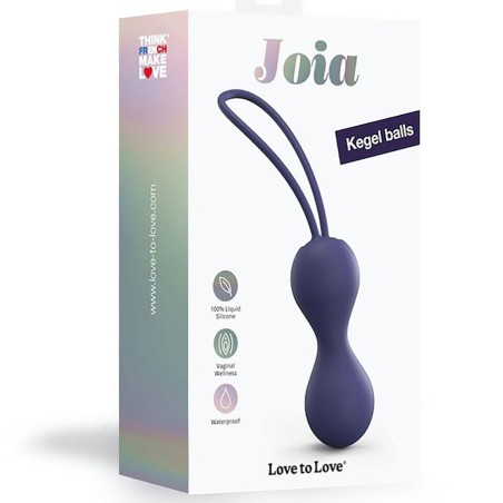 Love toys BOULES DE GEISHA VIOLETTES "JOIA" DE "LOVE TO LOVE"