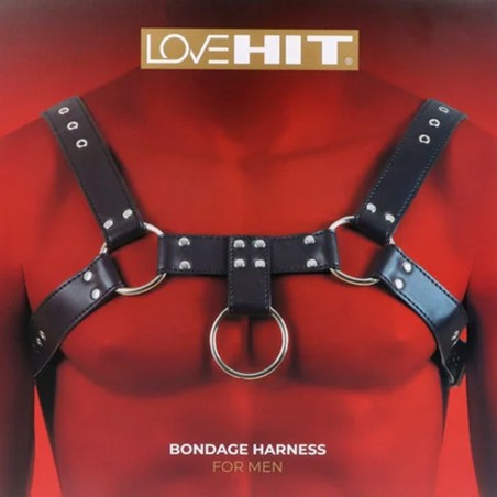 ACCESSOIRES HARNAIS BONDAGE "LOVEHIT" POUR HOMME