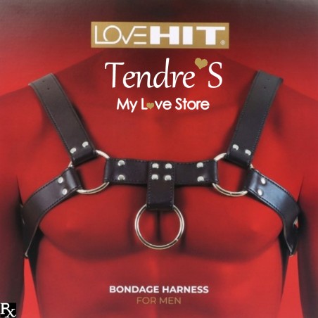 ACCESSOIRES HARNAIS BONDAGE "LOVEHIT" POUR HOMME