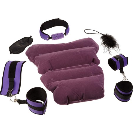 ACCESSOIRES KIT "PURPLE PLEASURE BONDAGE SET" DE FETISH FANTASY SERIES