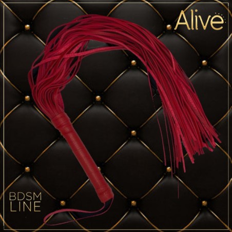 ACCESSOIRES MARTINET ROUGE SIMILICUIR LONG DE "ALIVE"