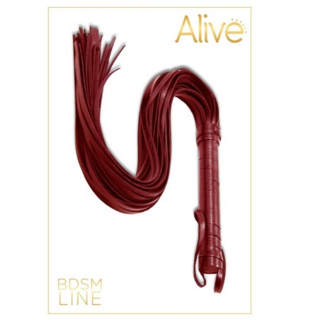 ACCESSOIRES MARTINET ROUGE SIMILICUIR LONG DE "ALIVE"