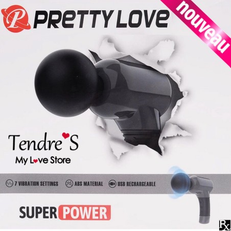 Love toys WAND "SUPER POWER" DE "PRETTY LOVE"