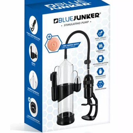 Love Toys Homme POMPE VIBRANTE "STIMULATING PUMP" DE "BLUE JUNKER"