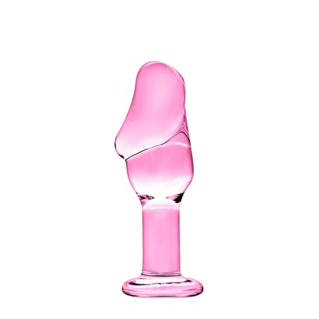 Love Toys en Verre PLUG EN VERRE ROSE N°24 DE "GLOSSY"