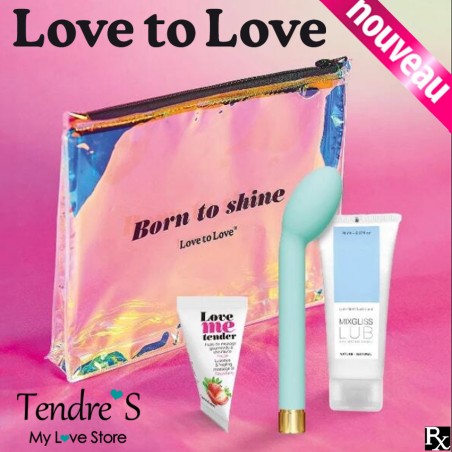 Love toys COFFRET KIT "BORN TO SHINE" DE "LOVE TO LOVE"