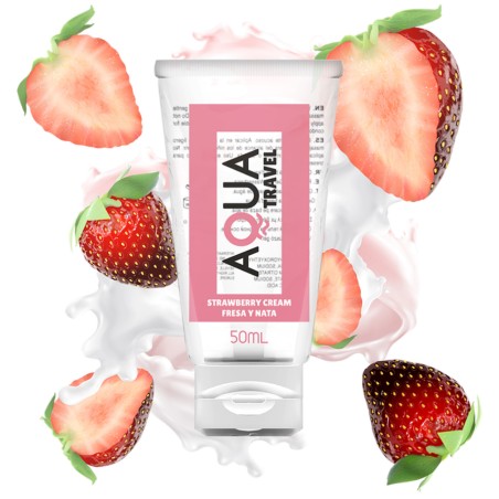 Bien Etre LUBRIFIANT "AQUA TRAVEL" FRAISE 50 ML