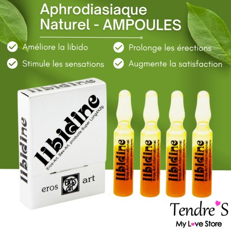 Aphrodisiaques LIBIDINE DE "EROS ART"