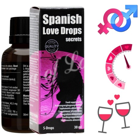 Aphrodisiaques SPANISH LOVE DROPS SECRETS