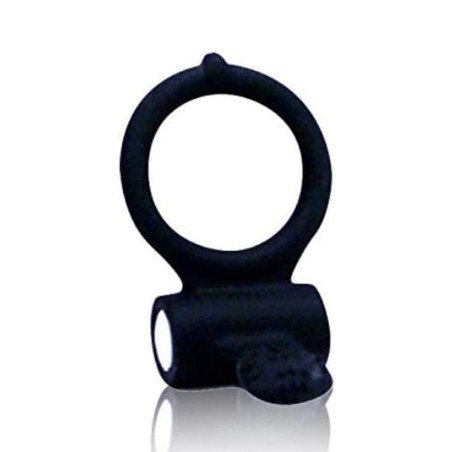 Love toys COCKRING VIBRANT NOIR "POWER CLIT" DE "DORCEL"