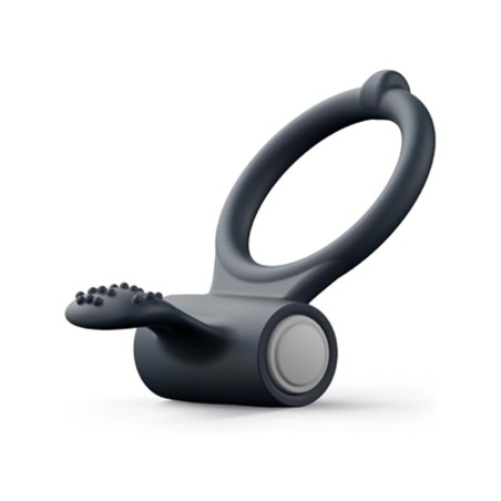 Love toys COCKRING VIBRANT NOIR "POWER CLIT" DE "DORCEL"