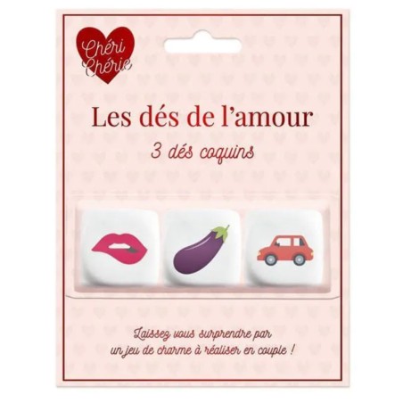 Jeux et Livres LES DES DE L AMOUR DE CHERI CHERIE