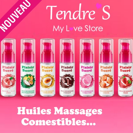 Bien Etre HUILE DE MASSAGE PLAISIR SUCRE 50 ML FRAISE