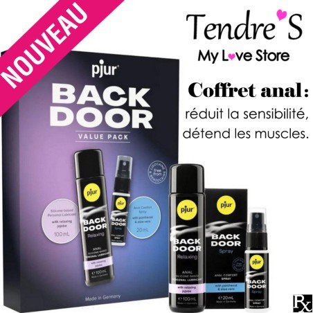 Bien Etre COFFRET BACK DOOR ANAL DE PJUR