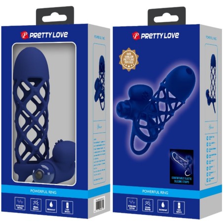 Love toys GAINE BLEUE VIBRANTE DE PRETTY LOVE