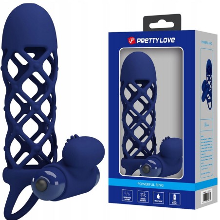 Love toys GAINE BLEUE VIBRANTE DE PRETTY LOVE