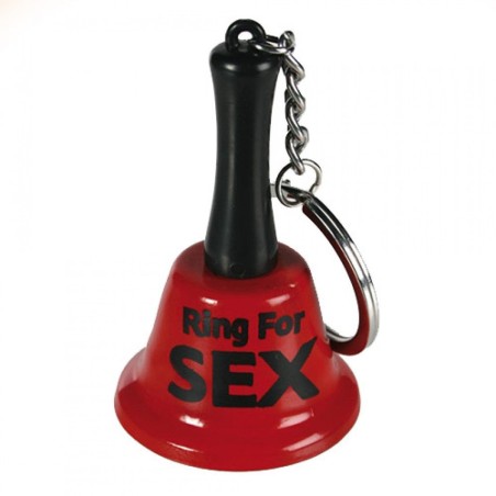 Jeux et Livres PORTE CLEFS "CLOCHETTE RING FOR SEX"