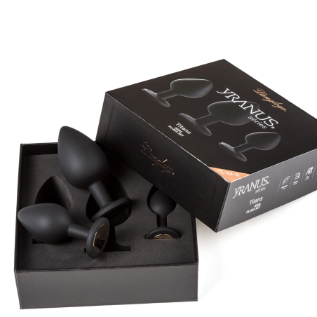 Love toys COFFRET 3 PLUGS DE LUXE "YRANUS" DE "LANGLOYS"