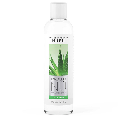 Bien Etre GEL DE MASSAGE NURU ALOE VERA DE "MIXGLISS" 150 ml