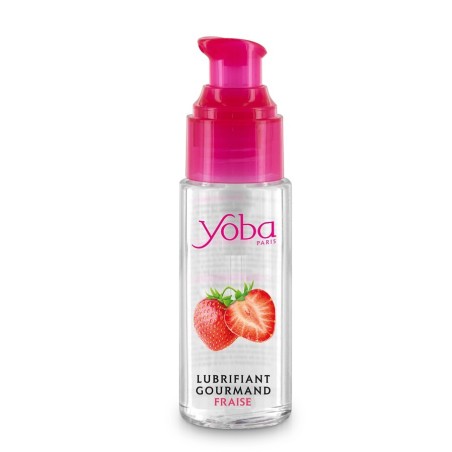 Bien-être LUBRIFIANT COMESTIBLE DE "YOBA" PARFUM FRAISE 50ML