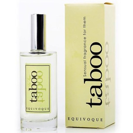 Aphrodisiaques EAU DE PARFUM D ATTIRANCE EQUIVOQUE "TABOO" aux pheromones vegetales pour eux